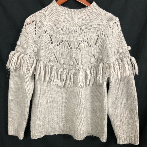 Rachel Zoe |Womens Shirley Tassel Pullover Sweater