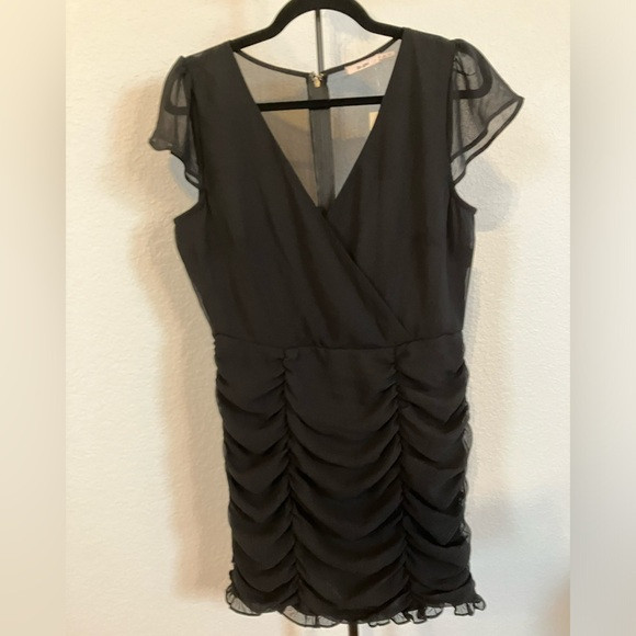 Francescas | Mi Ami Black Bodycon Mini Dress
