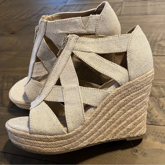 A New Day | Jute Platform Espadrilles Wedge Sandals